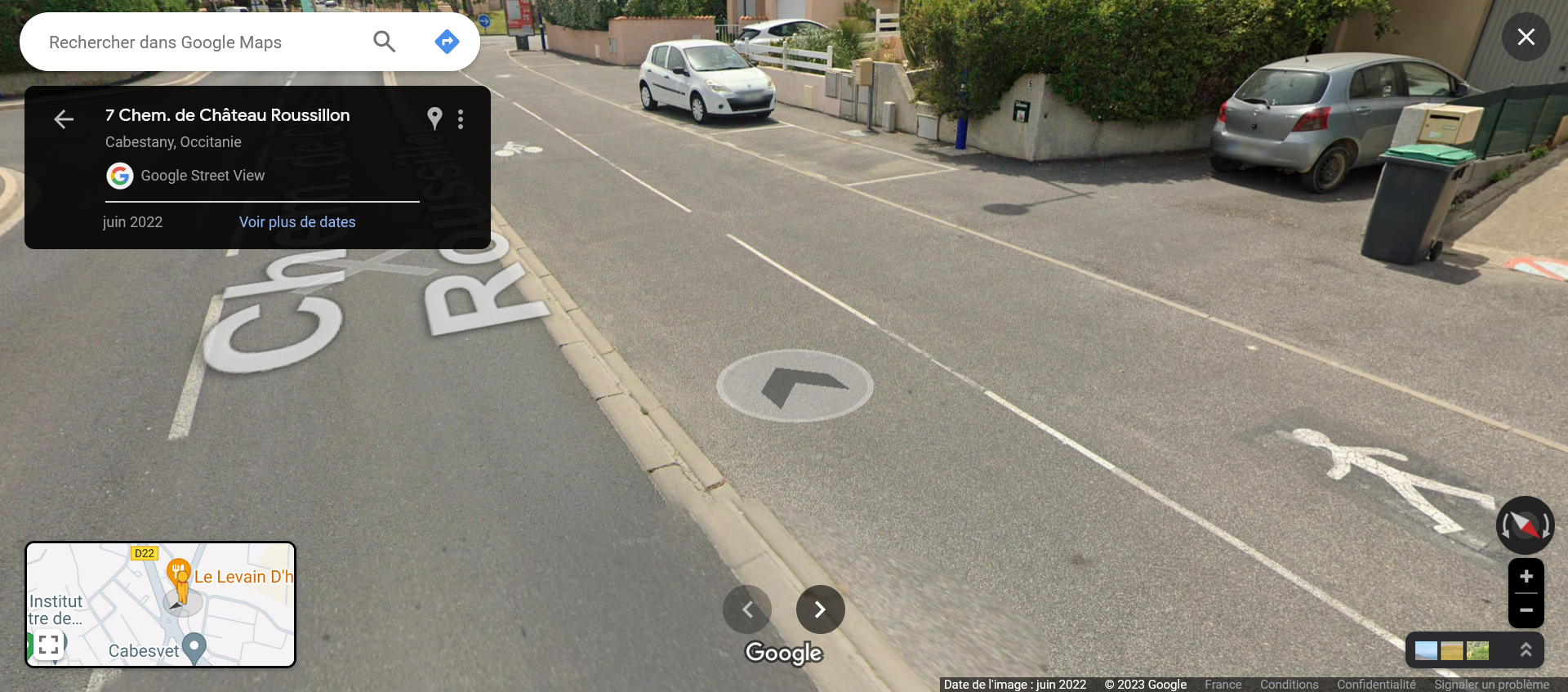 Pictogrammes chemin de Château-Roussillon, Cabestany Pictogrammes chemin de Château-Roussillon, Cabestany