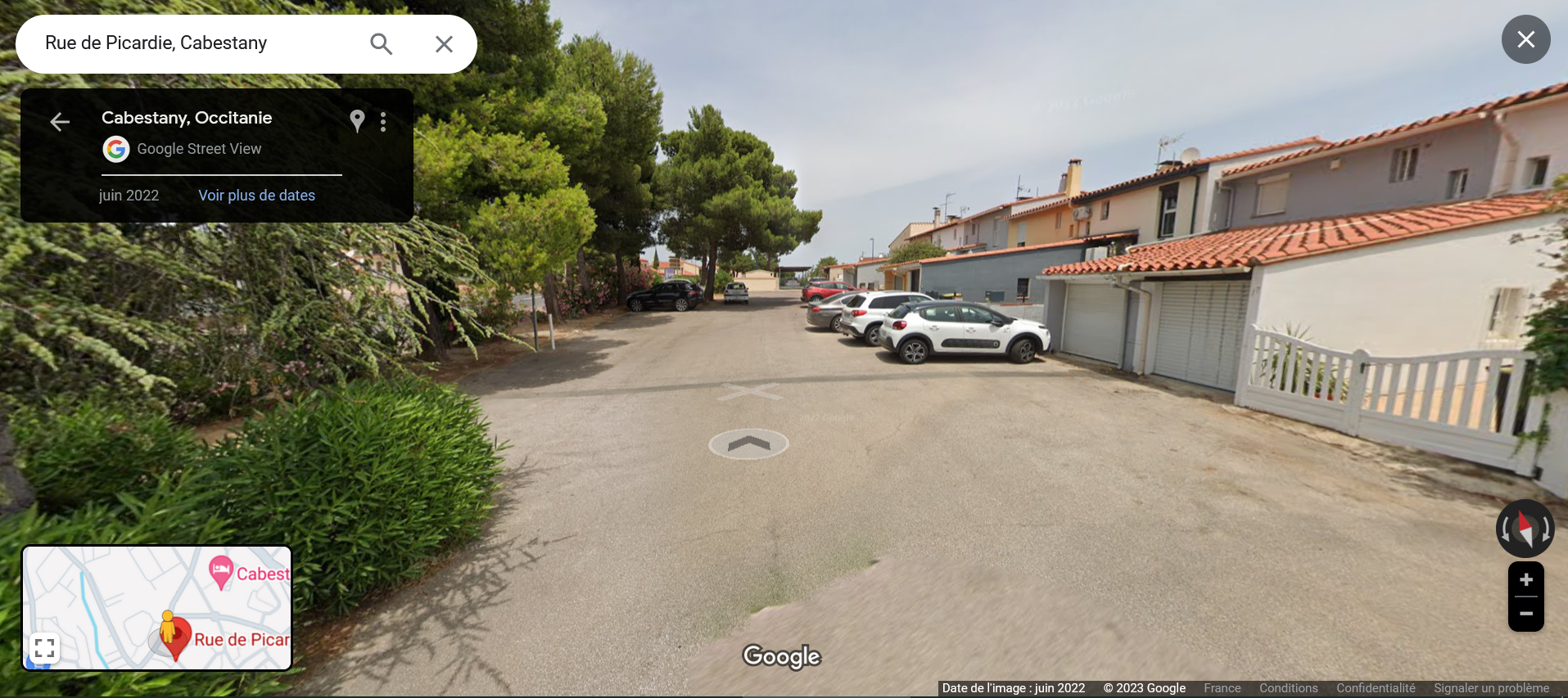 piétons avenue de Château-Roussillon, Cabestany piétons avenue de Château-Roussillon, Cabestany