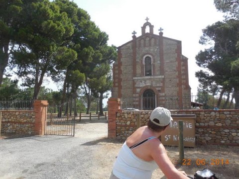 La Capella de l'Arca entre Saleilles et Saint-Nazaire